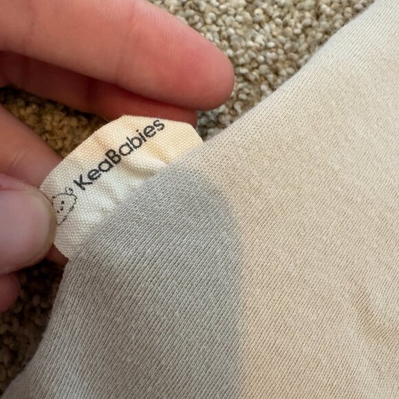 KeaBabies - Organic Cotton Sleeps Sack/wearable blanket. Size Small Off white - Picture 2 of 6